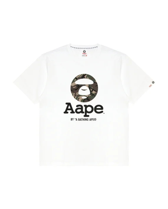 ايه ايه بي إي AAPEUNVS camo moonface tee